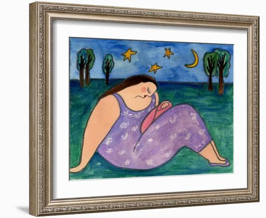 Big Diva Early Evening-Wyanne-Framed Giclee Print