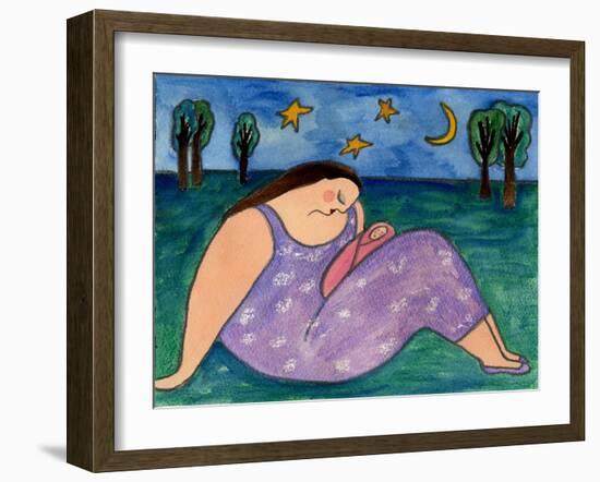 Big Diva Early Evening-Wyanne-Framed Giclee Print