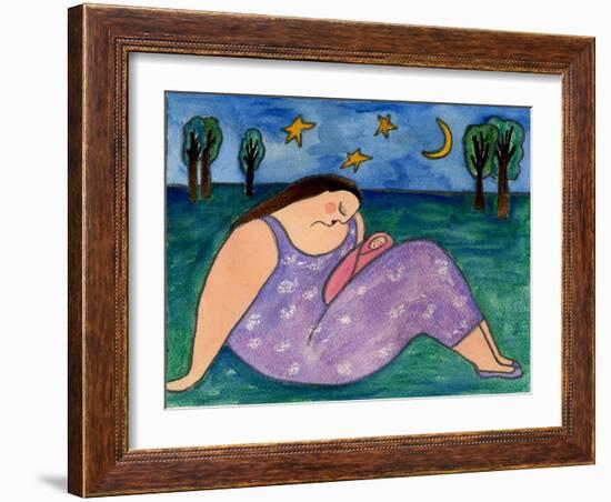 Big Diva Early Evening-Wyanne-Framed Giclee Print