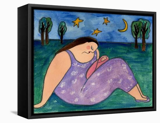 Big Diva Early Evening-Wyanne-Framed Premier Image Canvas