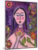 Big Diva Flower Goddess-Wyanne-Mounted Giclee Print