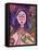 Big Diva Flower Goddess-Wyanne-Framed Premier Image Canvas