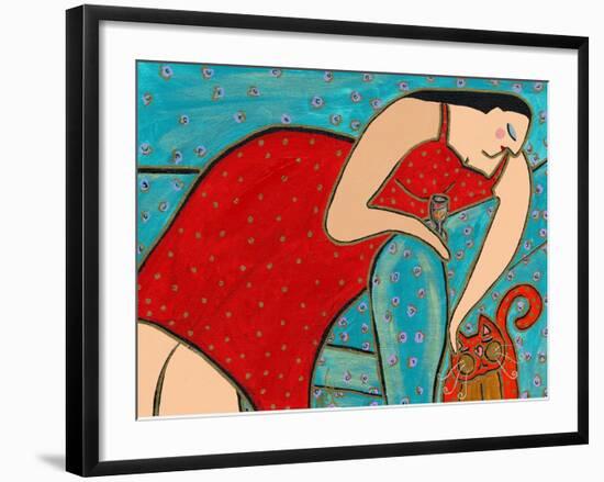 Big Diva How Was Your Day-Wyanne-Framed Giclee Print