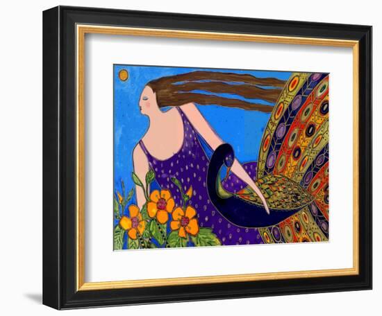 Big Diva Island Beauty-Wyanne-Framed Giclee Print