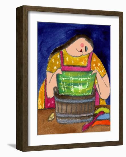 Big Diva it All Comes Out in the Wash-Wyanne-Framed Giclee Print