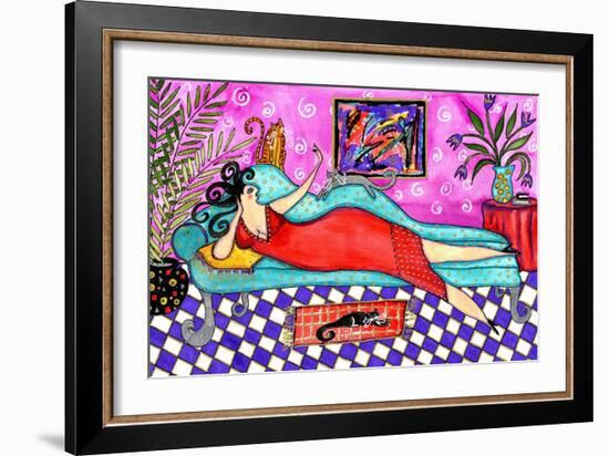 Big Diva New Diamond Ring-Wyanne-Framed Giclee Print