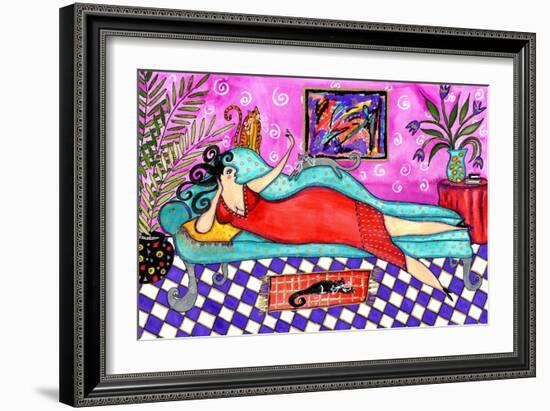 Big Diva New Diamond Ring-Wyanne-Framed Giclee Print