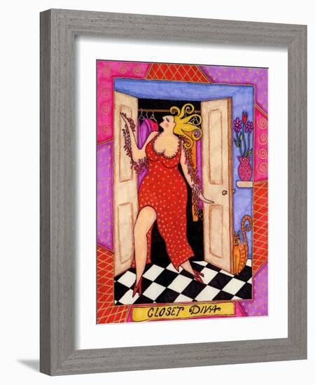 Big Diva Out of the Closet-Wyanne-Framed Giclee Print