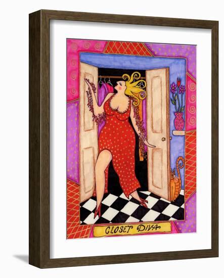 Big Diva Out of the Closet-Wyanne-Framed Giclee Print