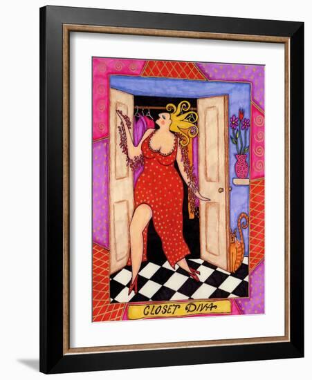 Big Diva Out of the Closet-Wyanne-Framed Giclee Print