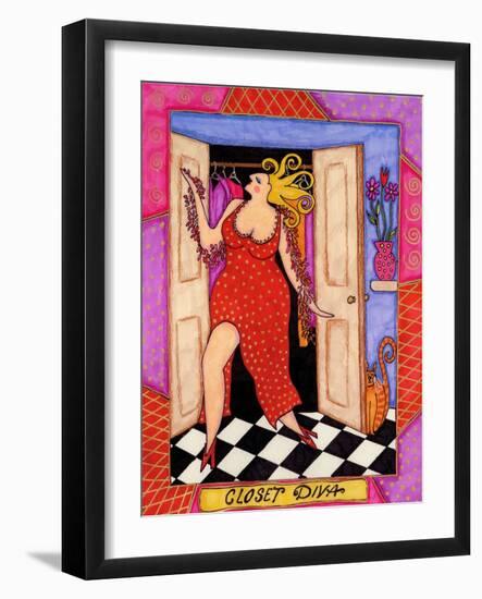 Big Diva Out of the Closet-Wyanne-Framed Giclee Print