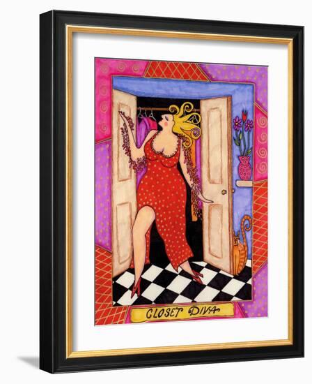 Big Diva Out of the Closet-Wyanne-Framed Giclee Print