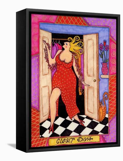 Big Diva Out of the Closet-Wyanne-Framed Premier Image Canvas