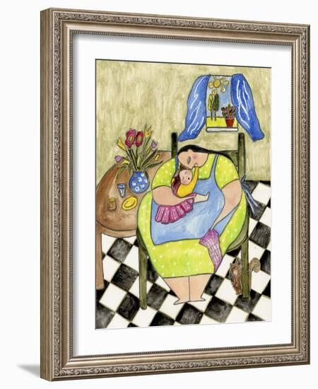 Big Diva Peanut Butter Kisses-Wyanne-Framed Giclee Print