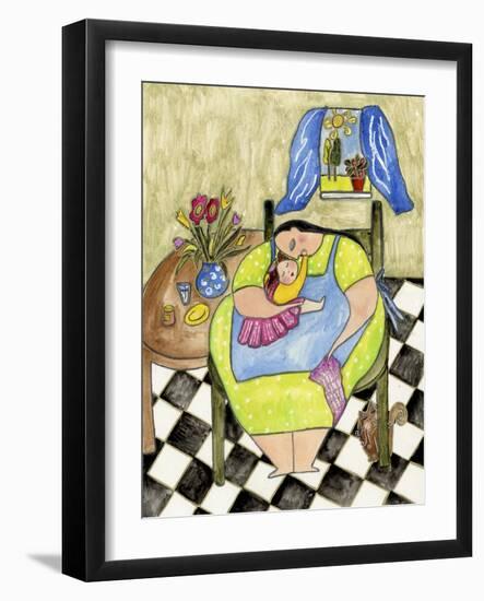 Big Diva Peanut Butter Kisses-Wyanne-Framed Giclee Print