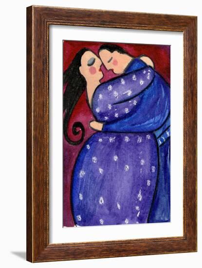 Big Diva Slow Dancing-Wyanne-Framed Giclee Print