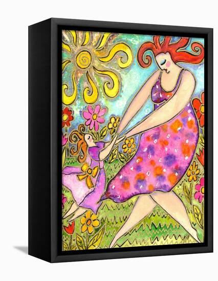 Big Diva Spinning-Wyanne-Framed Premier Image Canvas