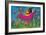 Big Diva Sprinkling Garden with Love-Wyanne-Framed Giclee Print