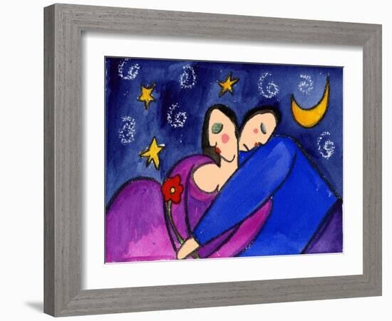 Big Diva Star Crossed Lovers-Wyanne-Framed Giclee Print