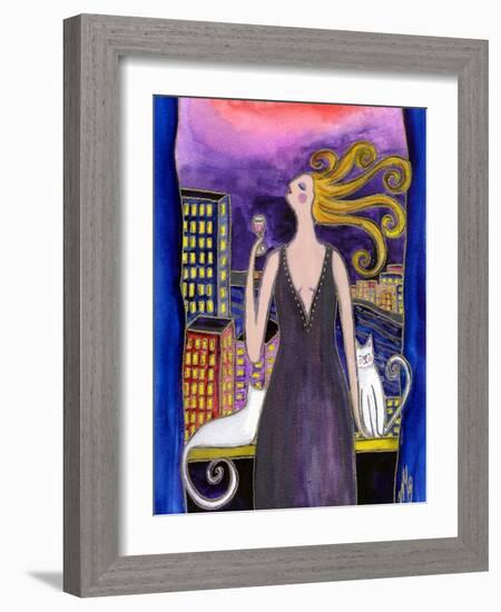 Big Diva Toast of the Town-Wyanne-Framed Giclee Print