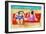 Big Divas Lounging on the Beach-Wyanne-Framed Giclee Print