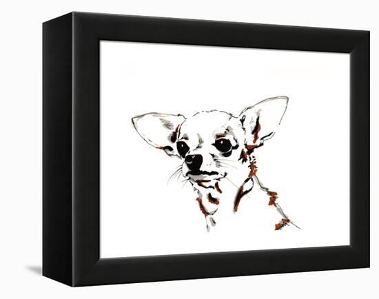 Big Ears the Chihuahua, 2012-Jo Chambers-Framed Premier Image Canvas
