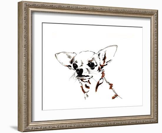 Big Ears the Chihuahua, 2012-Jo Chambers-Framed Giclee Print