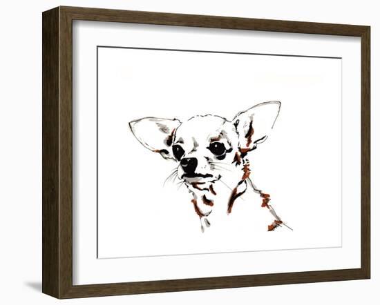 Big Ears the Chihuahua, 2012-Jo Chambers-Framed Giclee Print