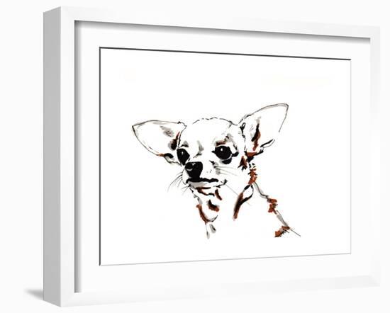 Big Ears the Chihuahua, 2012-Jo Chambers-Framed Giclee Print