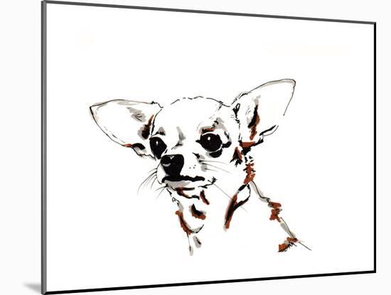 Big Ears the Chihuahua, 2012-Jo Chambers-Mounted Giclee Print