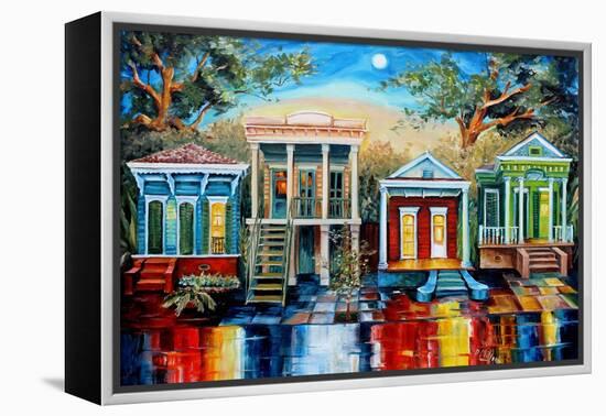 Big Easy Neighborhood-Diane Millsap-Framed Stretched Canvas