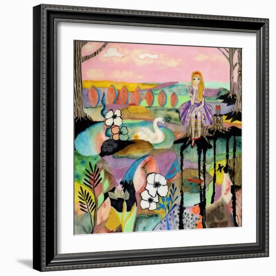 Big Eyed Girl a World Her Qwn-Wyanne-Framed Giclee Print