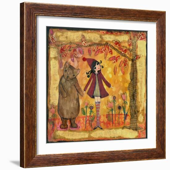 Big Eyed Girl He Helped Her Get Back Home-Wyanne-Framed Giclee Print