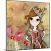 Big Eyed Girl I Am the Queen (No Words)-Wyanne-Mounted Giclee Print