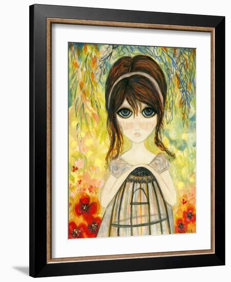 Big Eyed Girl Not Today-Wyanne-Framed Giclee Print