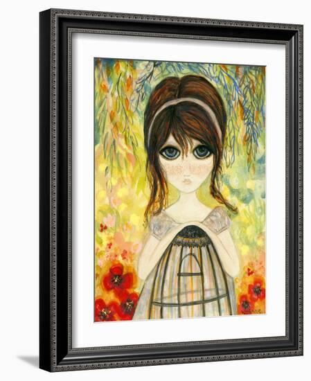 Big Eyed Girl Not Today-Wyanne-Framed Giclee Print