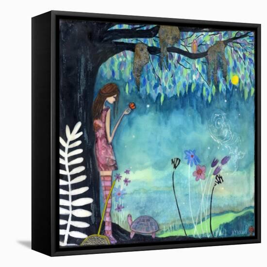 Big Eyed Girl Release-Wyanne-Framed Premier Image Canvas