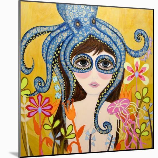 Big Eyed Girl She Can See Clearly Now-Wyanne-Mounted Premium Giclee Print