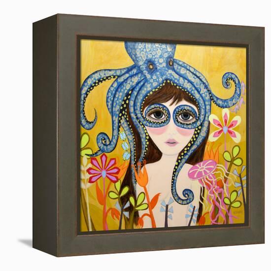 Big Eyed Girl She Can See Clearly Now-Wyanne-Framed Premier Image Canvas