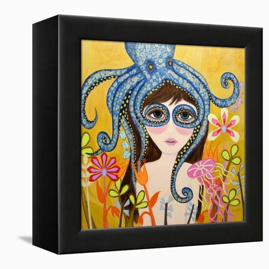 Big Eyed Girl She Can See Clearly Now-Wyanne-Framed Premier Image Canvas