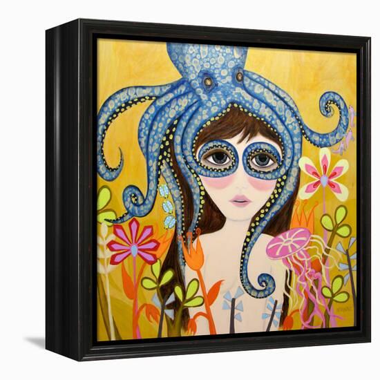 Big Eyed Girl She Can See Clearly Now-Wyanne-Framed Premier Image Canvas