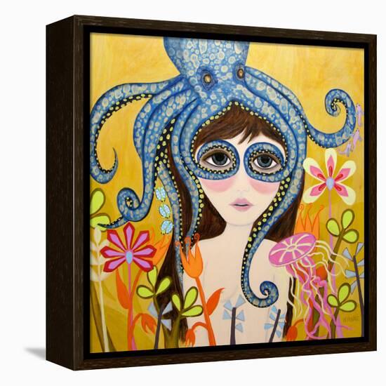 Big Eyed Girl She Can See Clearly Now-Wyanne-Framed Premier Image Canvas