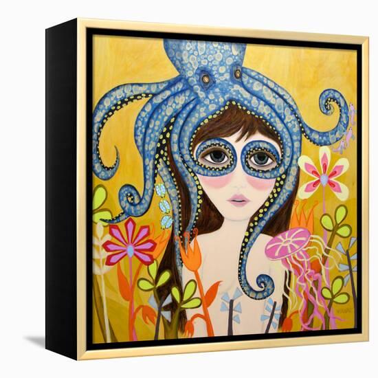 Big Eyed Girl She Can See Clearly Now-Wyanne-Framed Premier Image Canvas