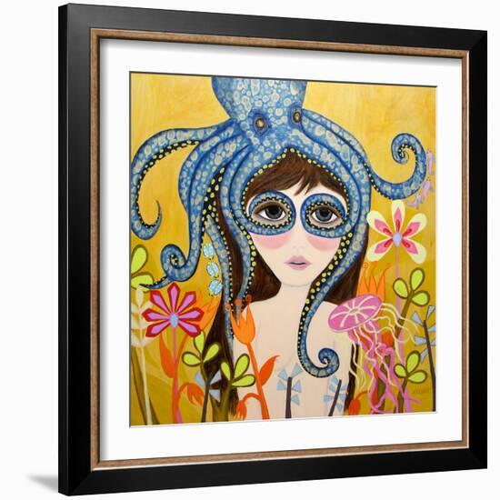 Big Eyed Girl She Can See Clearly Now-Wyanne-Framed Giclee Print