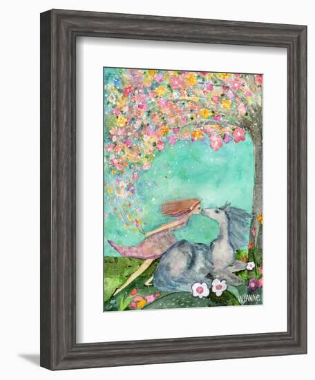 Big Eyed Girl the Promise-Wyanne-Framed Giclee Print