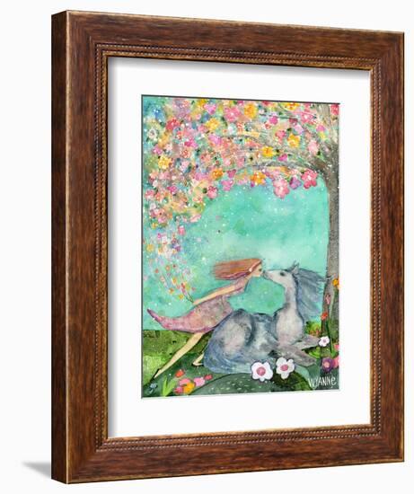 Big Eyed Girl the Promise-Wyanne-Framed Giclee Print