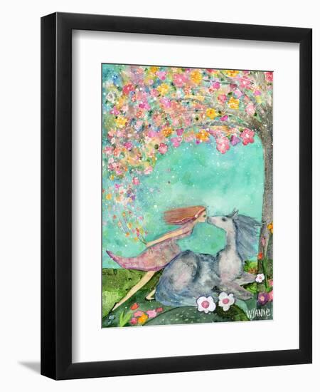 Big Eyed Girl the Promise-Wyanne-Framed Giclee Print