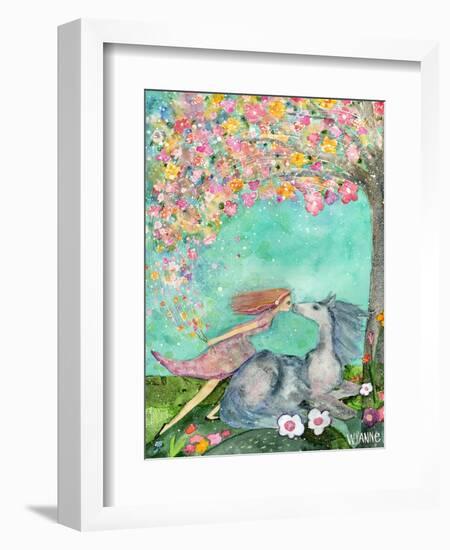 Big Eyed Girl the Promise-Wyanne-Framed Giclee Print