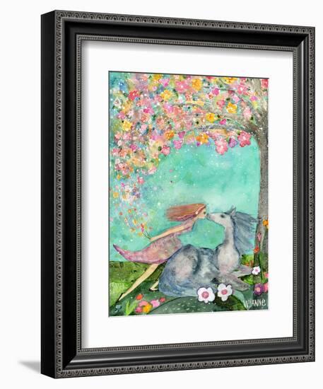 Big Eyed Girl the Promise-Wyanne-Framed Giclee Print