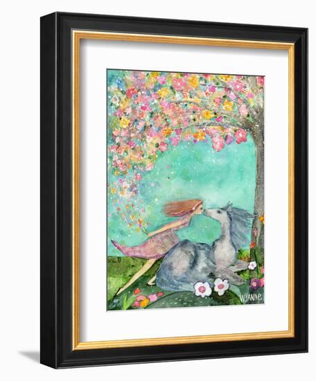 Big Eyed Girl the Promise-Wyanne-Framed Giclee Print